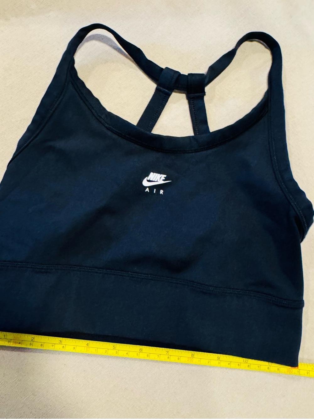 Nike Black Air Racerback Sports Bra